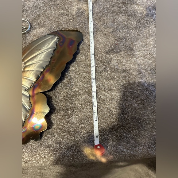 Elegant Metal Butterfly Wall Decor 3 Piece Set NWT - Picture 5 of 6